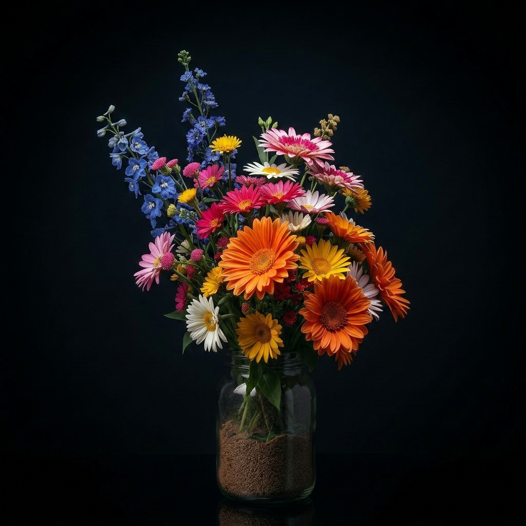 Mould King 24098 Floral Art